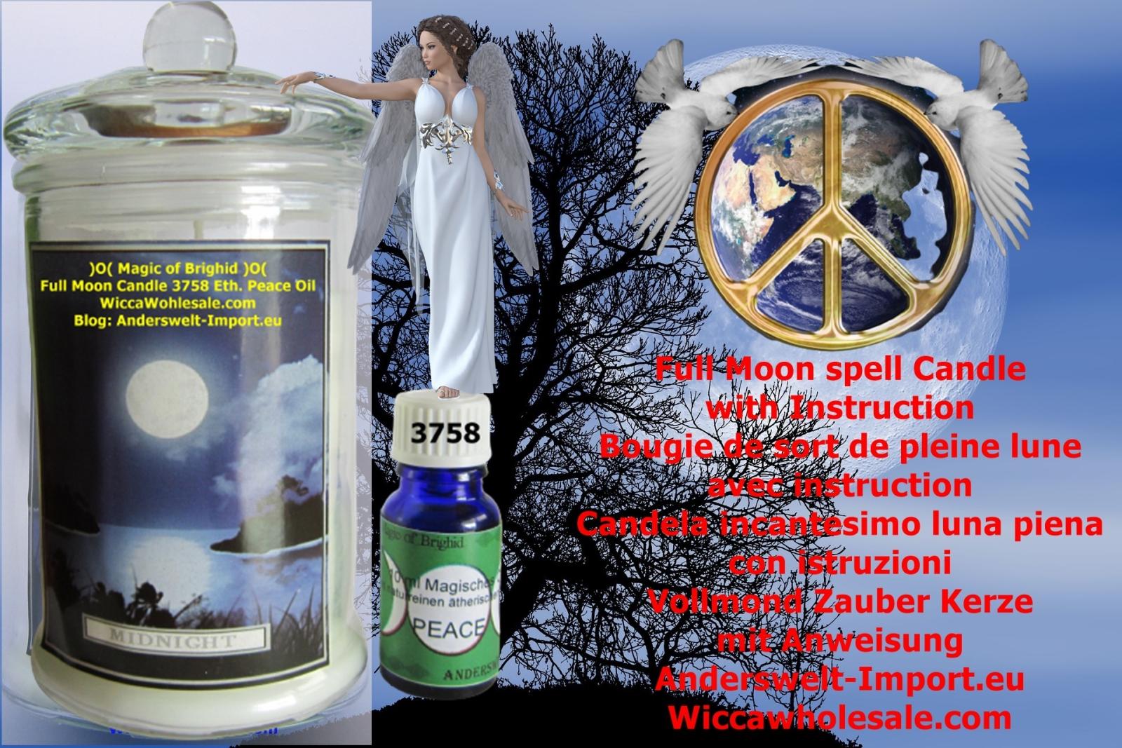 vollmond kerzenzauber, full moon ritual jar candel
