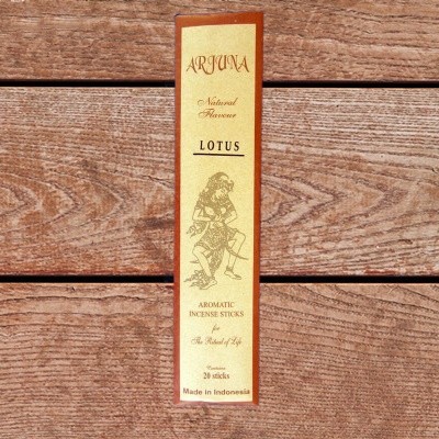Arjuna Natural Flavour Incense Sticks Lotus