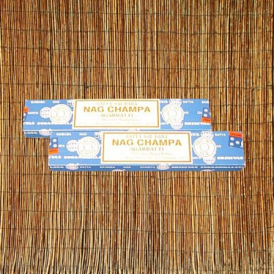 Bâtonnets d'encens Sai Baba Nag Champa 15 g