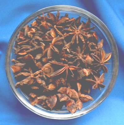 Sternanis (Fructus anisi stellati) Beutel mit 500 g.