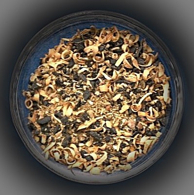 Meditation incense Glass 30 ml. (10 gr)