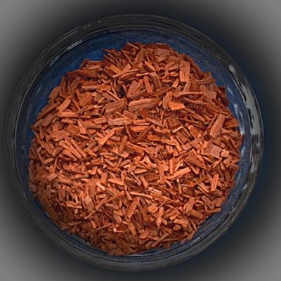 Éclats de bois de santal rouge fin Sachet de 250 g