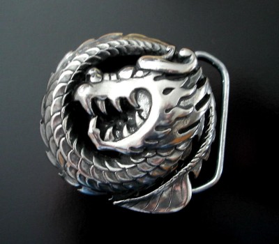 Gürtelschnalle Drache