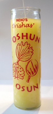 7 Tage Kerzen - Orishas Oshun 1 Stück