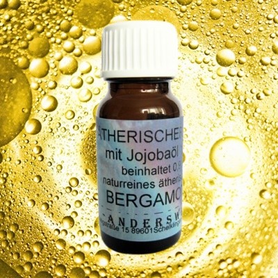 Ethereal fragrance bergamot with jojoba oil