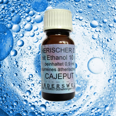 Ethereal fragrance cajeput with ethanol