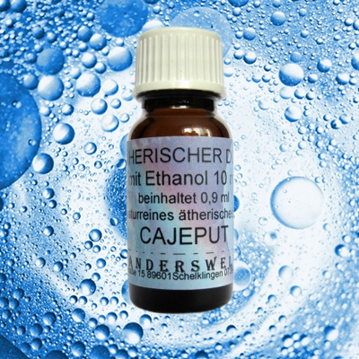 Parfum éthéré cajeput avec éthanol