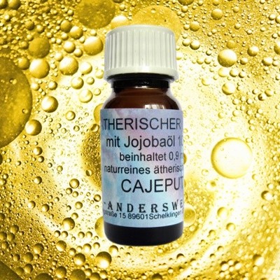 Ethereal fragrance (Ätherischer Duft) jojoba oil with cajeput