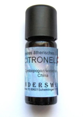 Citronella (Cymbopogon winterianus) Bottle of 500 ml