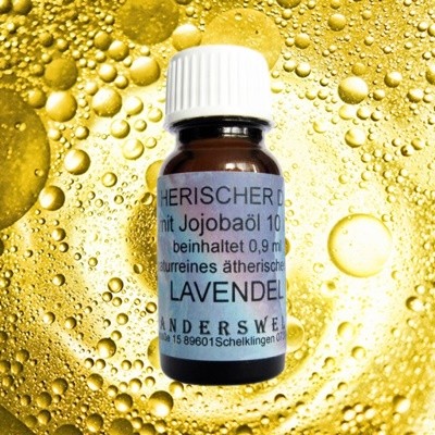 Ethereal fragrance (Ätherischer Duft) jojoba oil with lavender