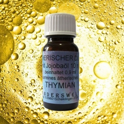 Parfum éthéré thym avec huile de jojoba