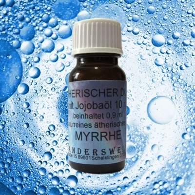 Ethereal fragrance myrrh with ethanol