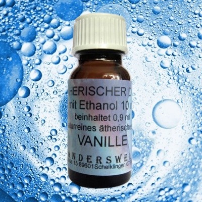 Ethereal fragrance vanilla with ethanol