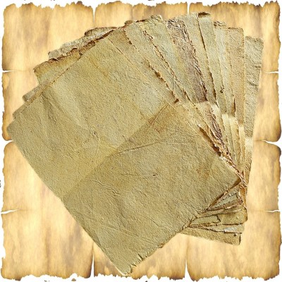 Handmade paper Antique with deckle edge 10 pages