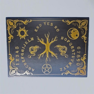 Tavola Ouija albero della vita (Yggdrasil), in inglese, 2a. scelta