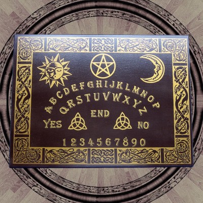Tavola Ouija motivo celtico, inglese