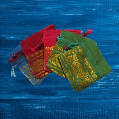 Organza bag small, assorted 5-pack