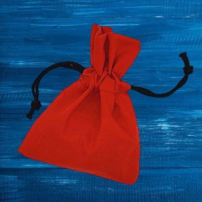 Cotton pouches Red
