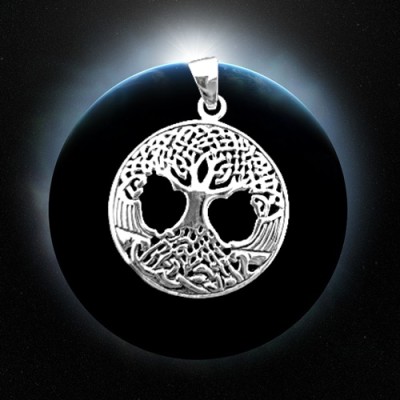 Silver pendant Tree of life