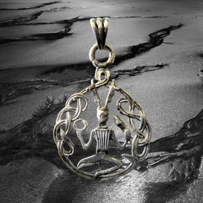 Pendentif Cernunnos avec noeuds