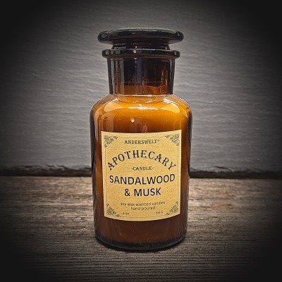 Anderswelt Apothecary Candle Sandalwood & Musk