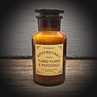 Anderswelt Bougie apothicaire Ylang Ylang & Patchouli