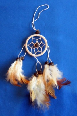 Dreamcatcher Anhänger Natur (beige)