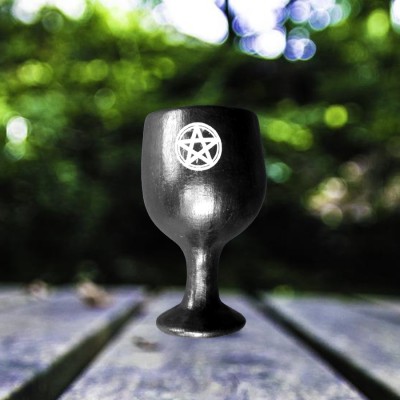 Ceramic Chalice small, with Pentagram