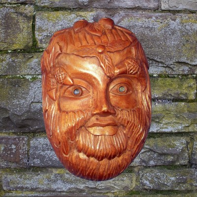 Wall relief, mask Green Man