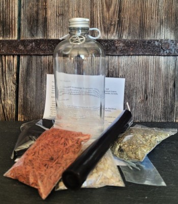 Ensemble de bouteilles de sorcière avec instructions Français
