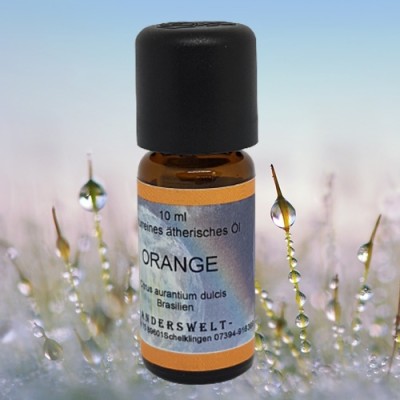 Essential Oil Orange (Citrus aurantium dulcis), vial with 10 ml