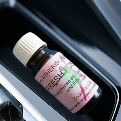 Profumo auto con oli naturali Fresh Roses 10ml