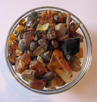 Bernstein (Amber) groß 250g