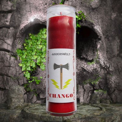 Voodoo Orisha Jar Candle Chango