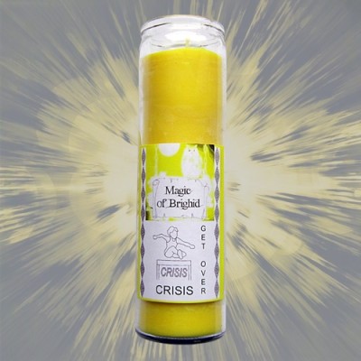 Magic of Brighid Glass Candle Get over Crises