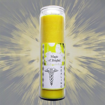 Magic of Brighid jar candle Healing