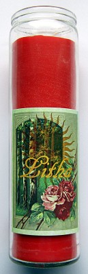 Litha Jahreskreis Kerze im Glas