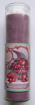 Mabon Jahreskreis Kerze im Glas