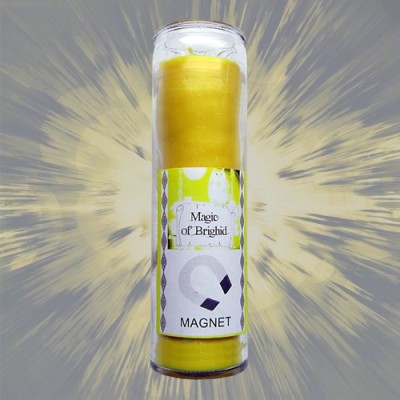Magic of Brighid Glass Candle Magnet