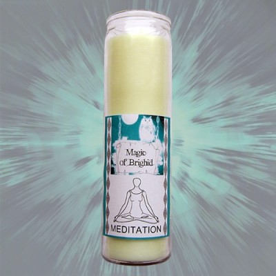 Magic of Brighid Glass Candle Meditation