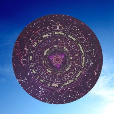 Panno per pendolo / tappetino per astrologia