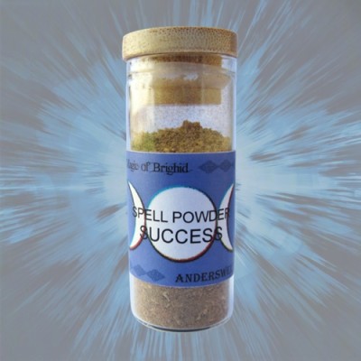 Magic of Brighid Spell Powder Success Witch bottle with cork 10g