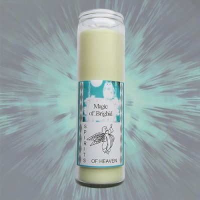 Magic of Brighid jar candle Spirits of Heaven