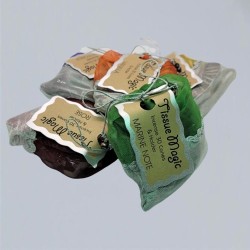 Tissue Magic incense cones with holder in a bag, sorted packaging unit