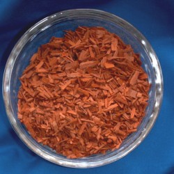 Sandelholzsplitter rot fein Glas 50 ml. (15 g)