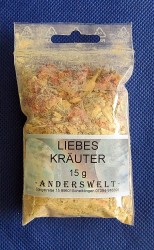 Love herbs Bag with 500 g