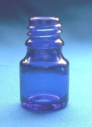 Dropper bottles blue 5 ml 1 piece