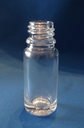 Clear glass vial 10 ml PU