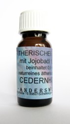 Parfum éthéré (Ätherischer Duft) huile de jojoba avec cèdre de virginie