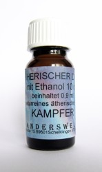 Ethereal fragrance camphor with ethanol